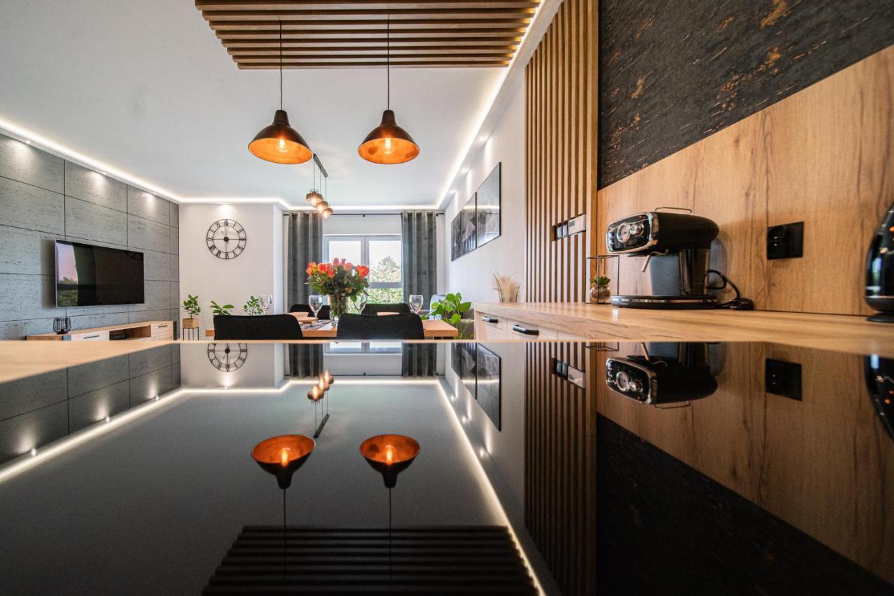 イェレニャ・グーラApartament Duzy Stawアパートメント エクステリア 写真